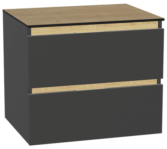 Set corps de meuble Excellent Tuto 2.0 MLEX.2172.600.GRBL, plan de travail suspendu Excellent Tuto 2.0 MLEX.2116.600.BL, MLEX.2151.600.01.GR