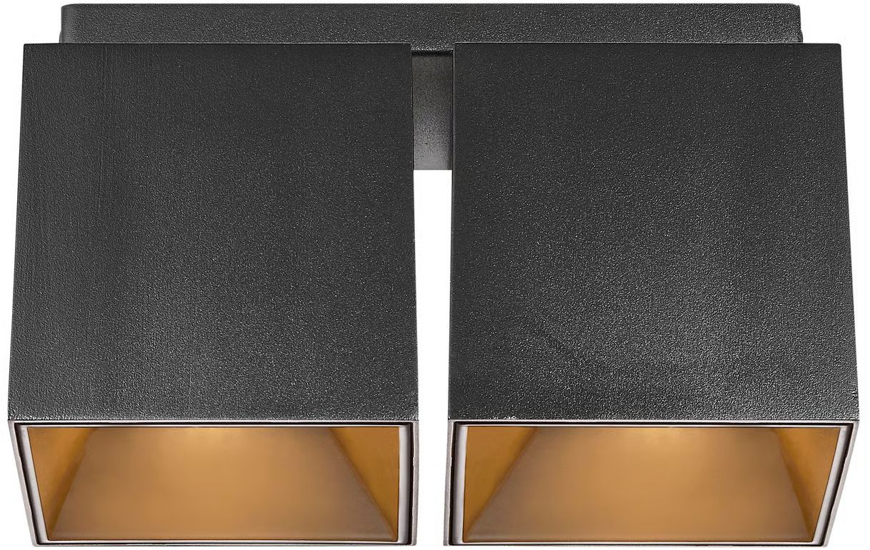 Nordlux Ethan plafonnier 2x50 W noir 2110410103