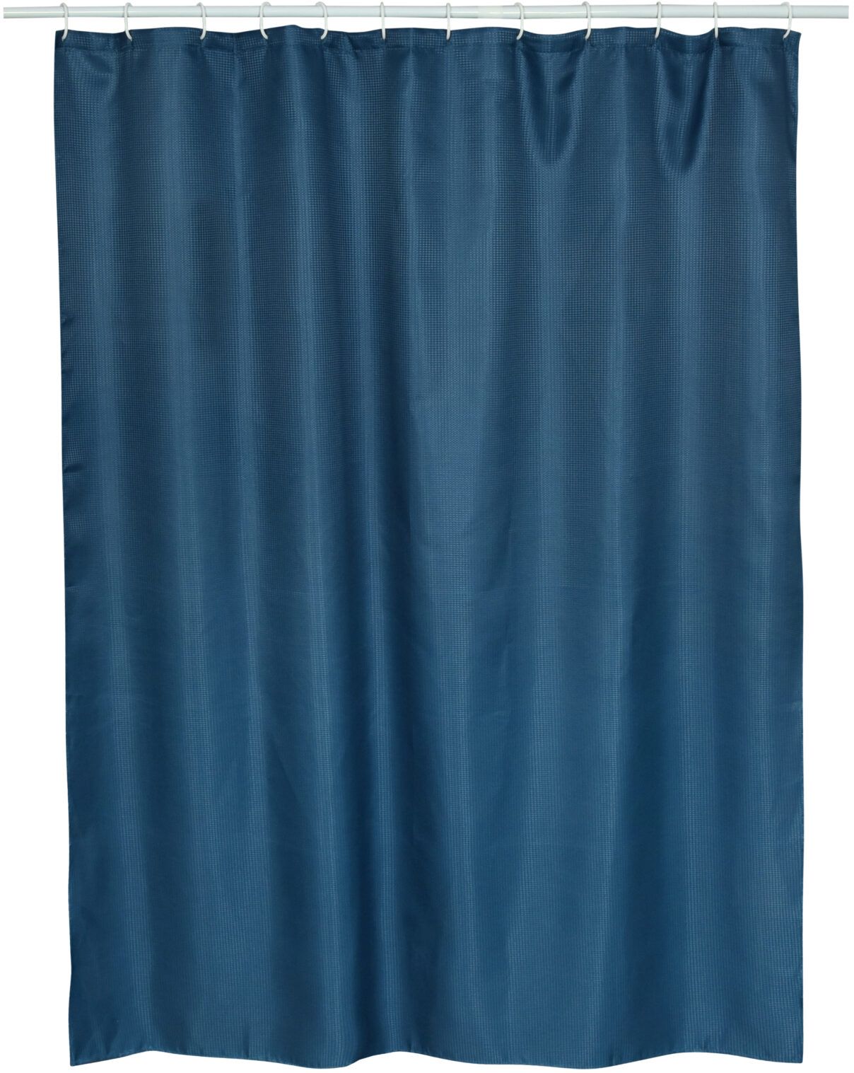 BISK Rist rideau de douche 200x180 cm bleu 08379