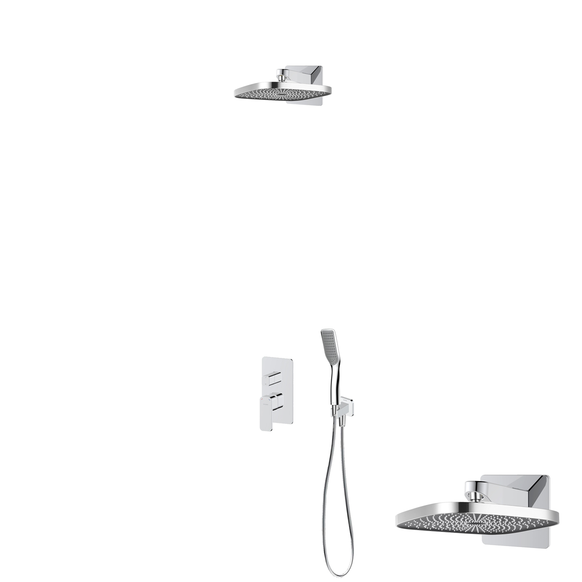 Set douche à effet de pluie Oltens Vann 37008100, mitigeur bain-douche Oltens Hadsel 34108100, 39403100, 39306100, 37200100, 37111100