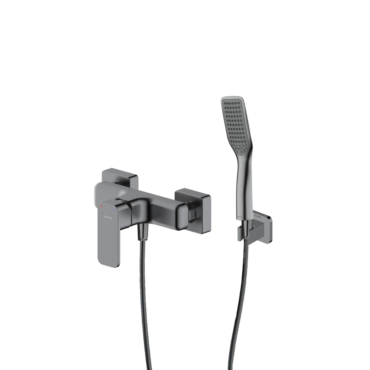 Set mitigeur de douche Oltens Hadsel 33006400, support de douche Oltens Hald 37403400, 37200400, 37111400