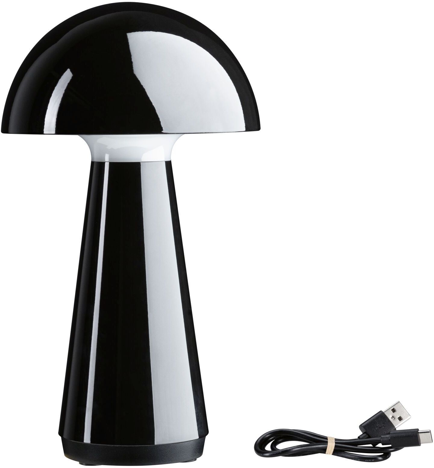 Paulmann Onzo lampe de table 1x2.6 W noir PL76994