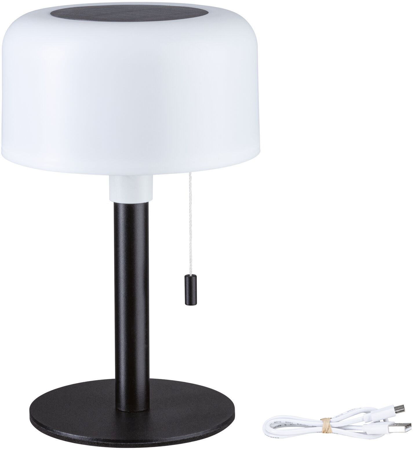Paulmann Bartja lampe de table 1x1.6 W noir PL94607