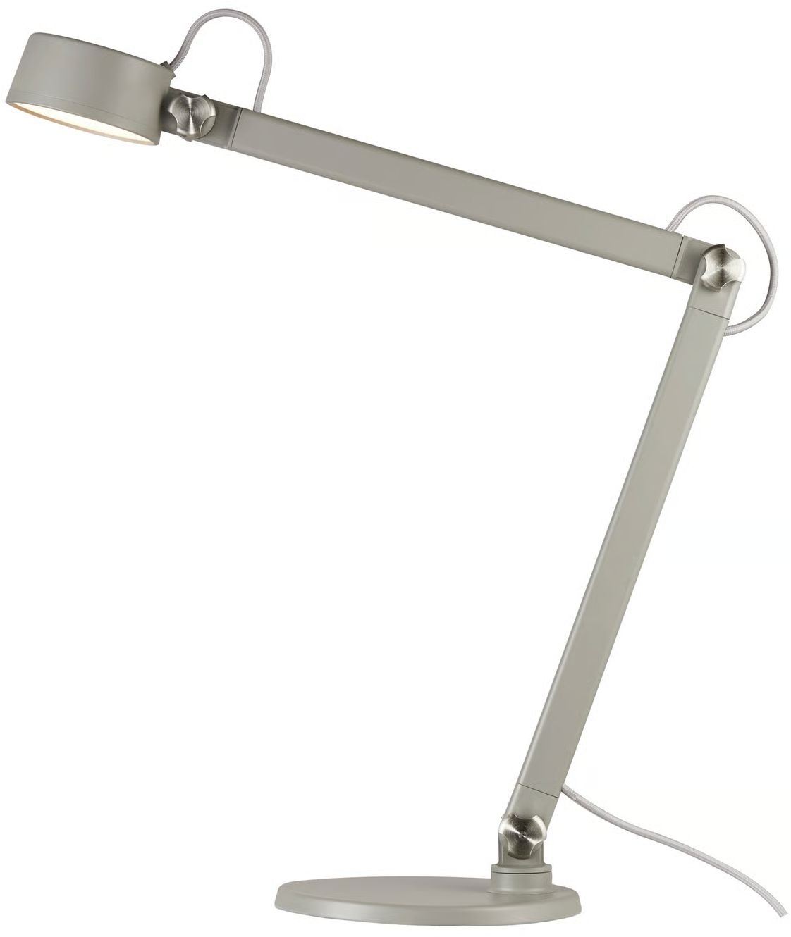 Nordlux Nobu lampe de bureau 1x6 W gris 2120405010