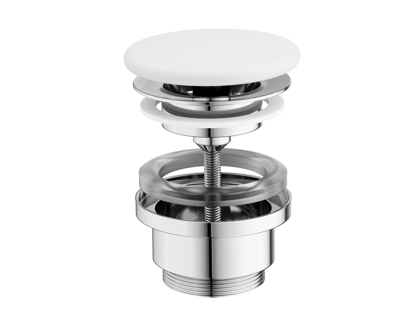 Ravak Flat bonde de lavabo blanc X01920