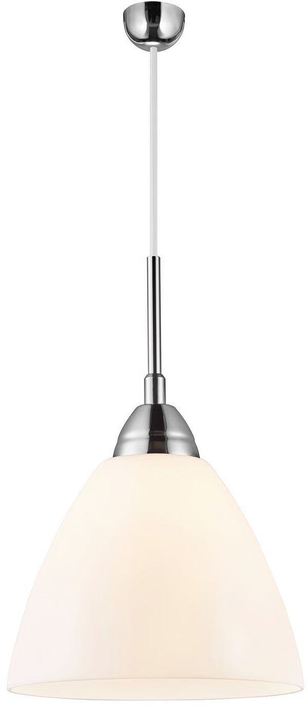 Nordlux Read lampe suspendue 1x60 W blanc-chrome 73163010