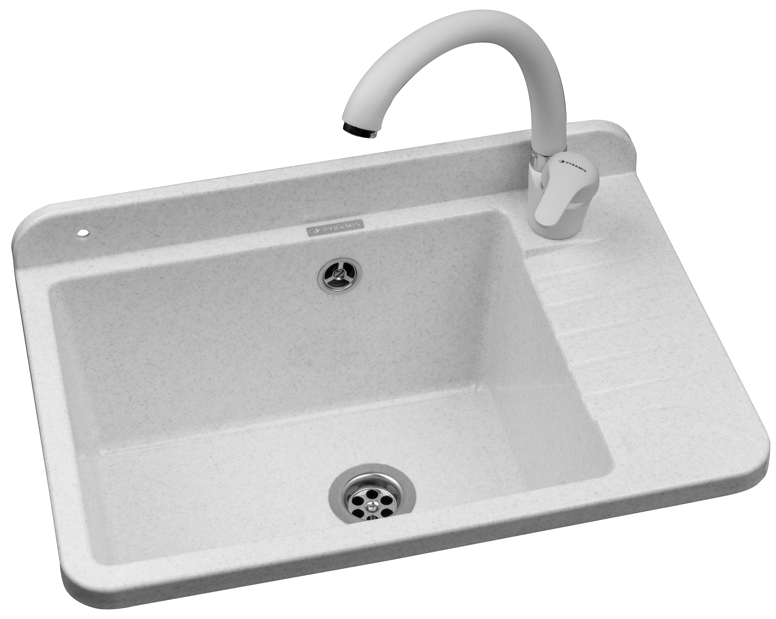 Pyramis Top évier extérieur avec robinet 50.5x34.5 cm plastique 070179101 O