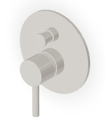 Zucchetti Pan S mitigeur bain-douche encastrée || ZPA775.J3