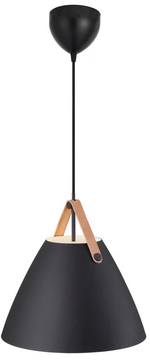 Nordlux Strap lampe suspendue 1x40 W noir 84343003