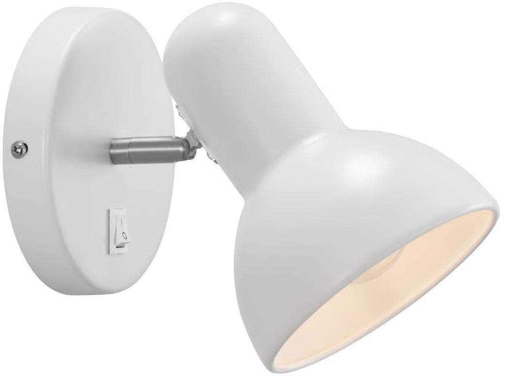 Nordlux Texas applique murale 1x60 W blanc 47141001