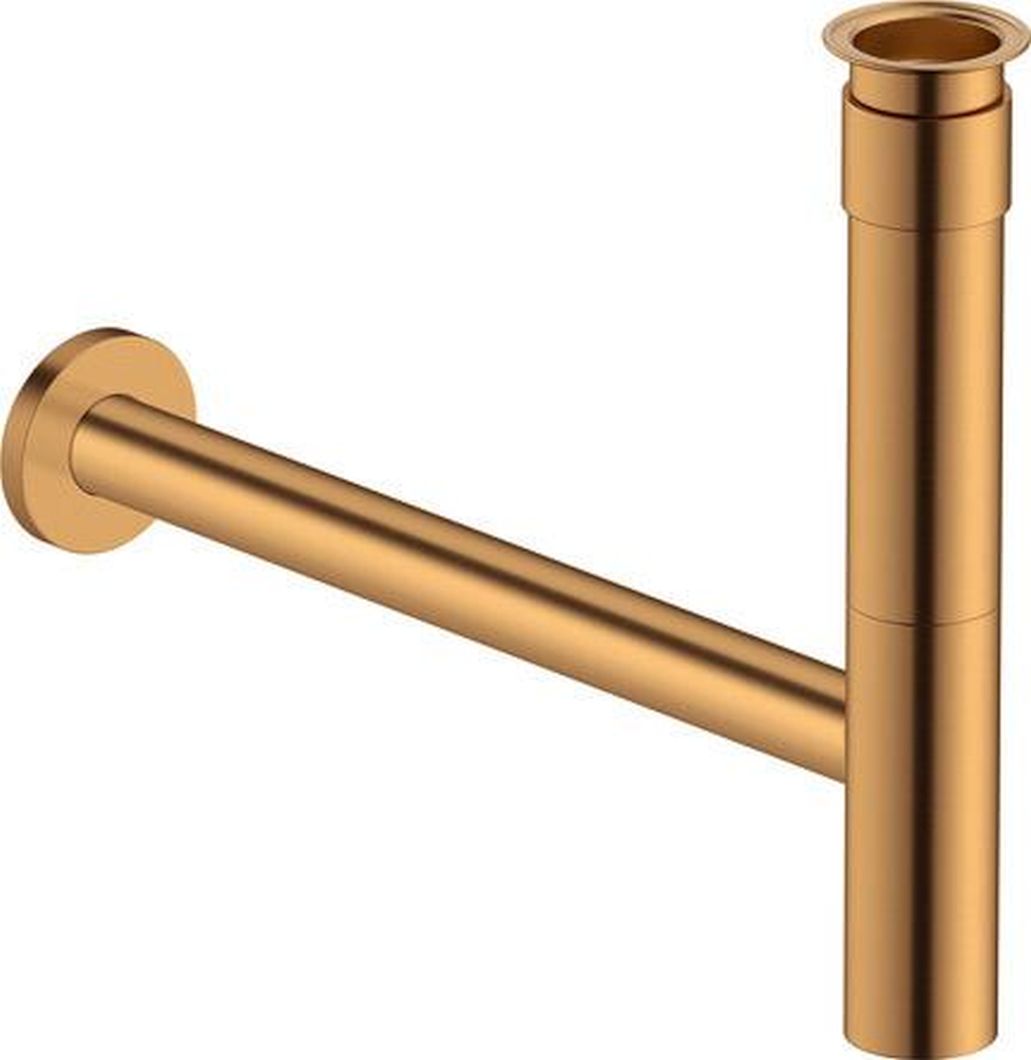 Duravit siphon de lavabo tubulaire marron/laiton 0050360400