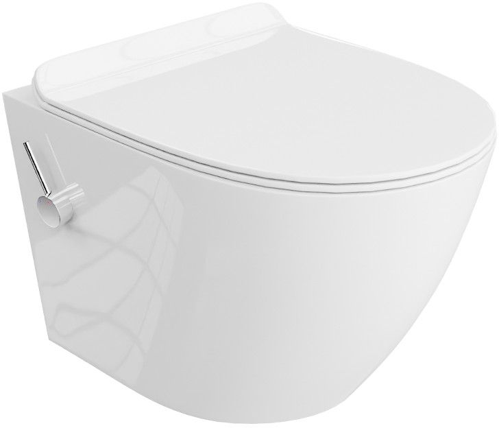LaVita Salto toilette lavante suspendue sans collerette oui blanc 5900378344094