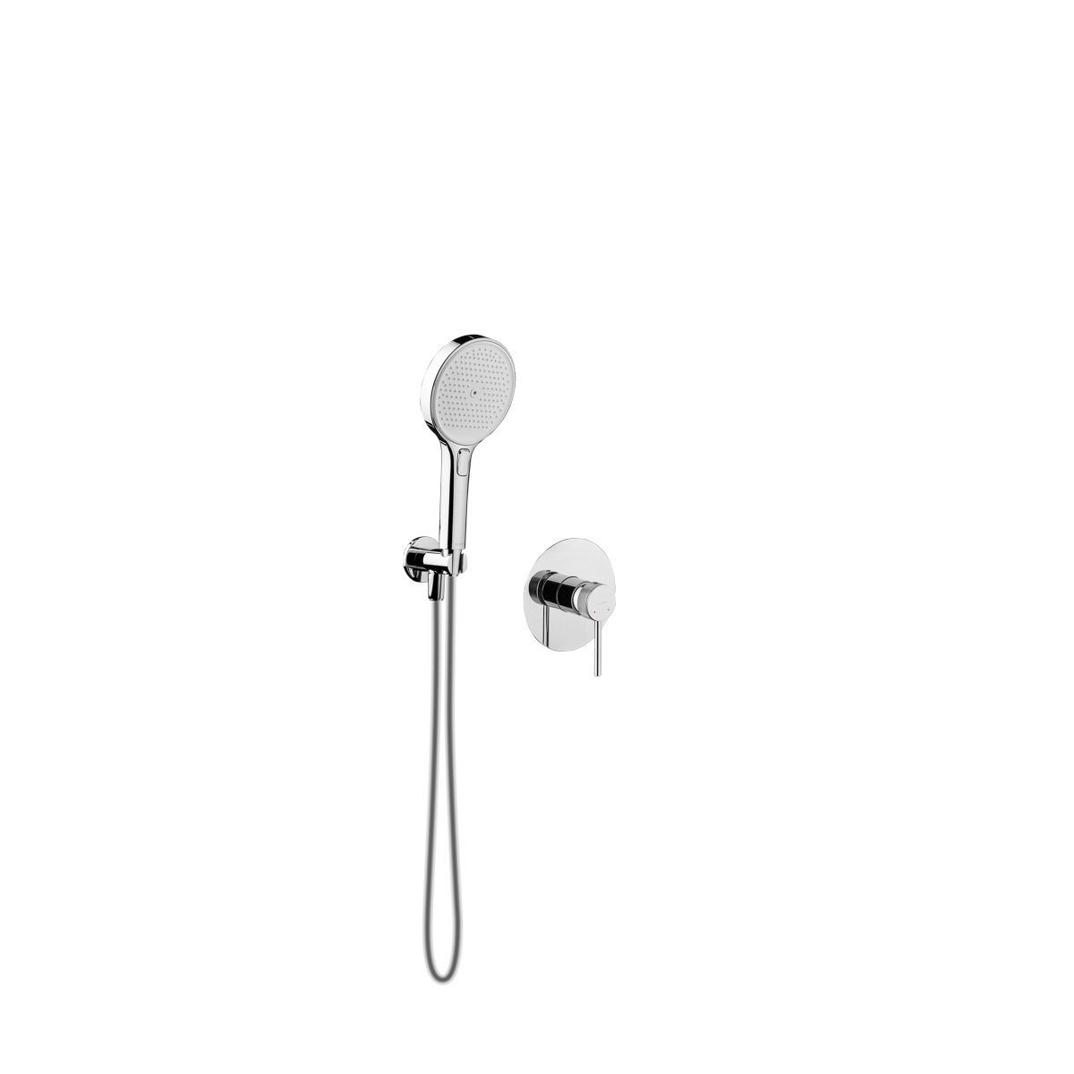 Set mitigeur de douche Ksuro 01 12000010, pommeau de douche Ksuro One Click 16003010, 19002010, 37200100