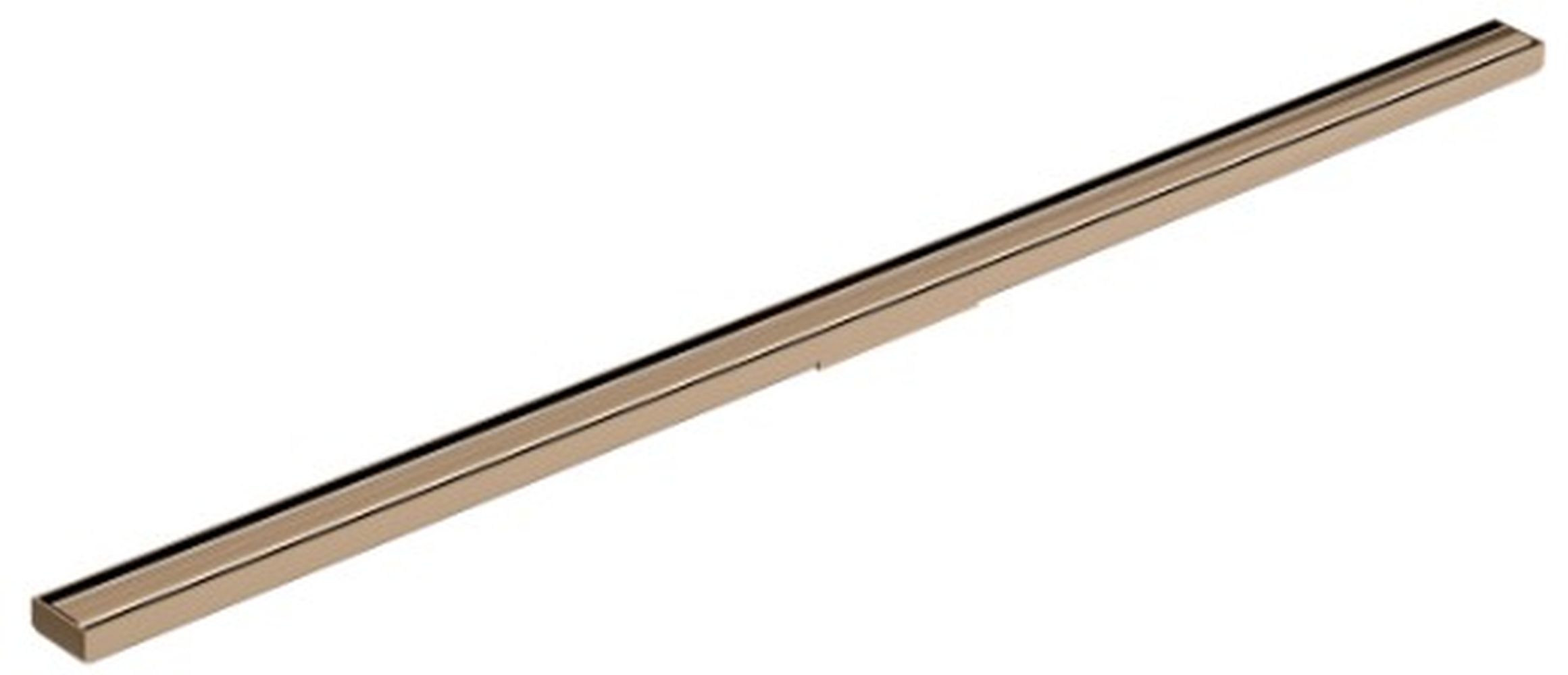 Excellent Stilio grille d’évacuation linéaire 80 cm cuivre INEX.1525.800.R.CB