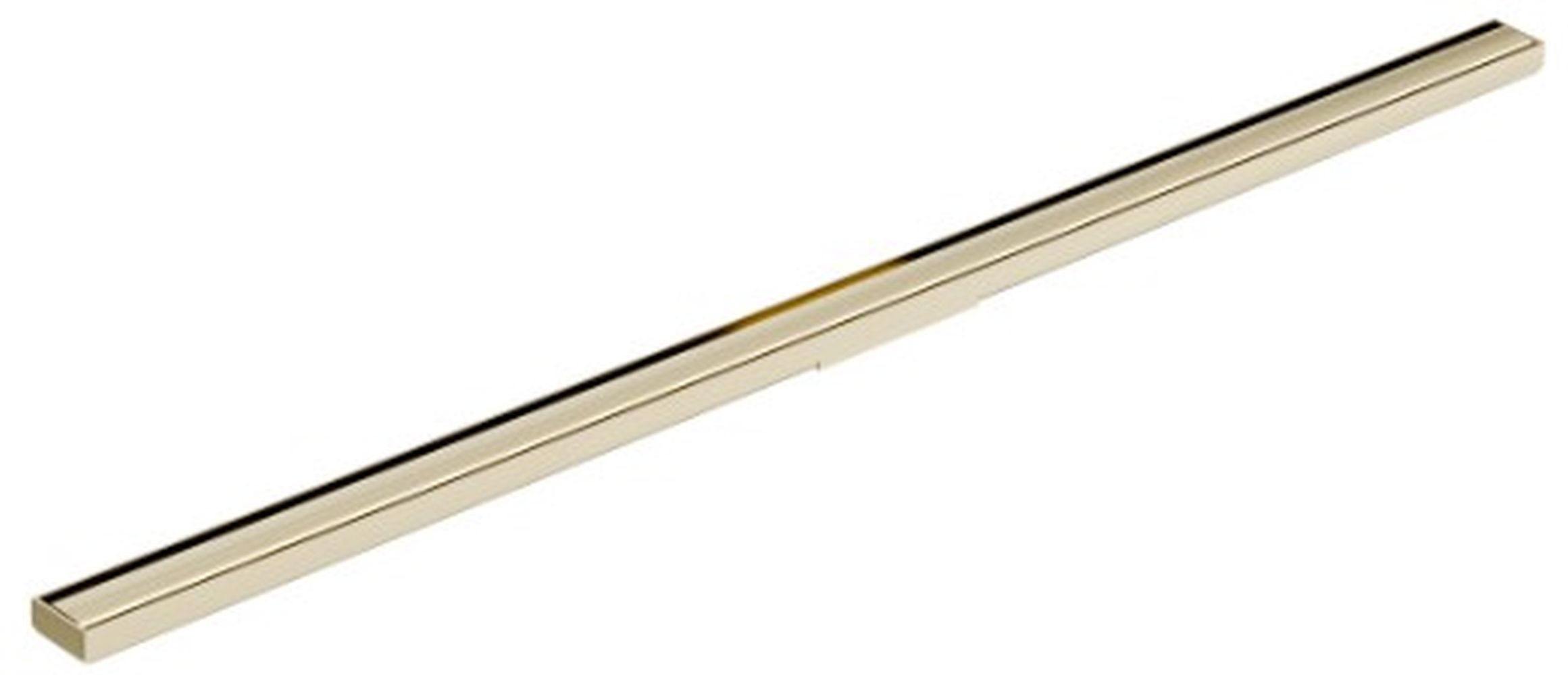 Excellent Stilio grille d’évacuation linéaire 80 cm doré INEX.1525.800.R.GL