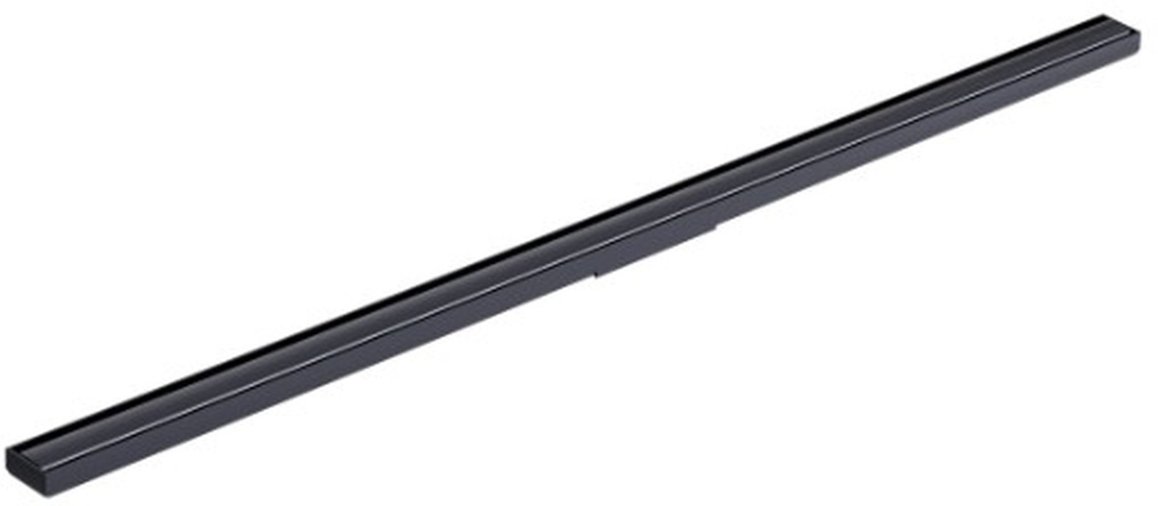 Excellent Stilio grille d’évacuation linéaire 90 cm graphite INEX.1525.900.R.AB