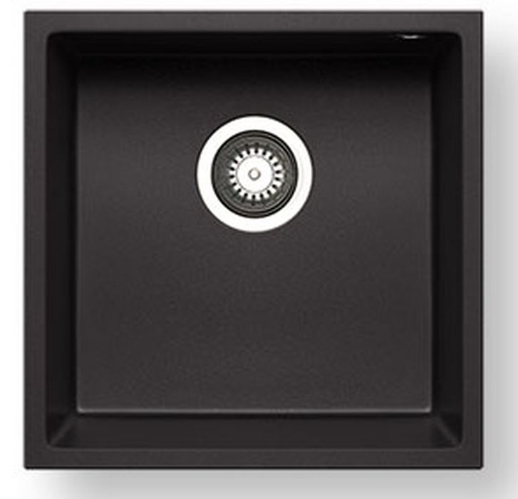 Pyramis Tetragon bac suspendu 40x40 cm noir 070229811
