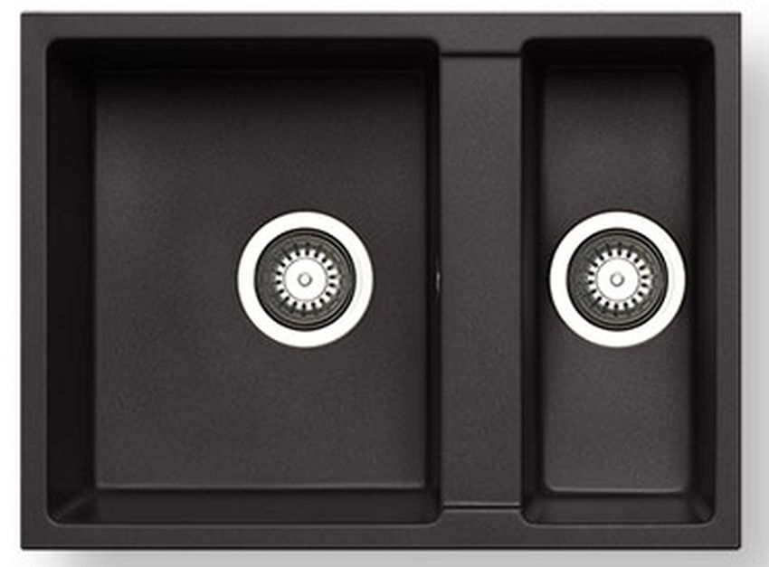 Pyramis Tetragon bac suspendu 59x44 cm noir 070230011