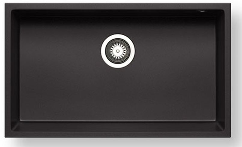 Pyramis Tetragon bac suspendu 70x40 cm noir 070230401