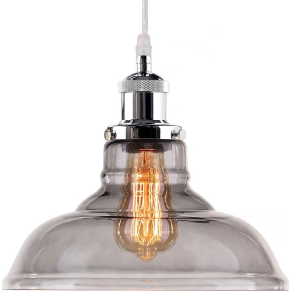 Altavola Design New York Loft lampe suspendue 1x40 W chrome LA040/P_smoky_chrom