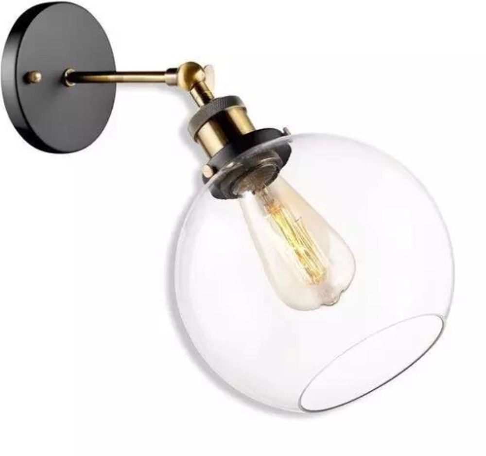 Altavola Design New York Loft applique murale 1x40 W laiton-transparent LA035/W