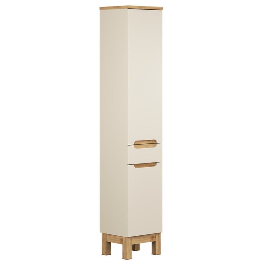 Comad Bali Cashmere armoire 35x33x187 cm latérale sur pied beige BALI CASHMERE 80-35-2D1S