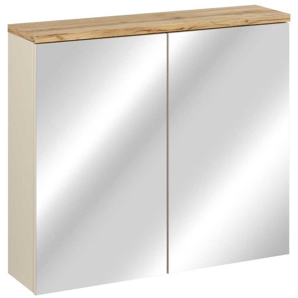 Comad Bali Cashmere armoire 80x20x70 cm avec miroir beige BALI CASHMERE 84-80-2D