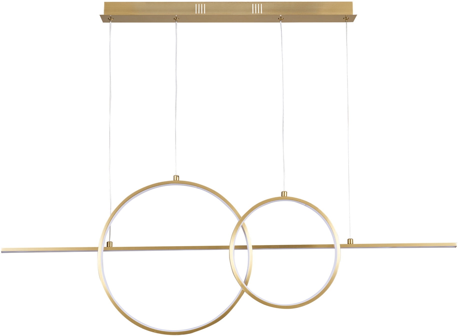 Goldlux Laura lampe suspendue 1x42 W doré 331809