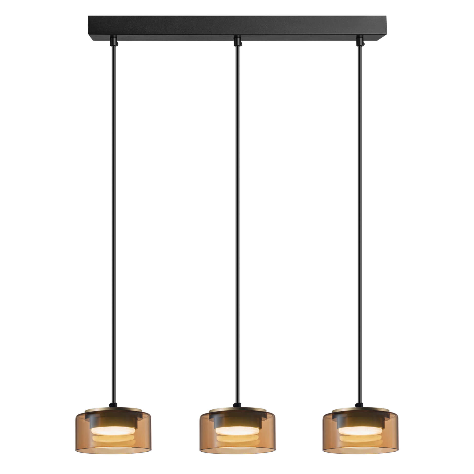 Goldlux Ofelia lampe suspendue 3x10 W noir 331298