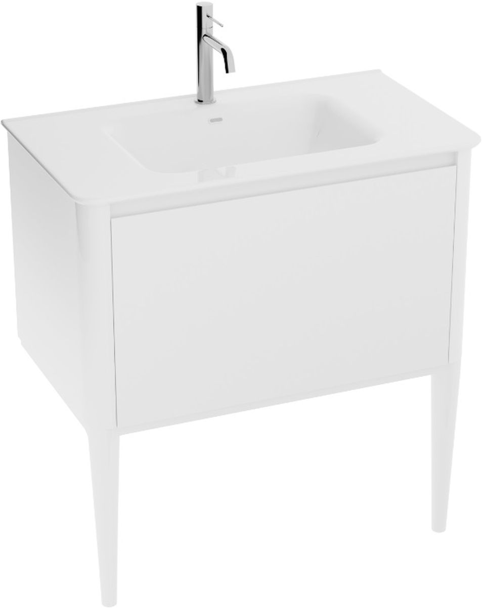 LaVita Mesa lavabo avec meuble 80 cm blanche 5900378333623