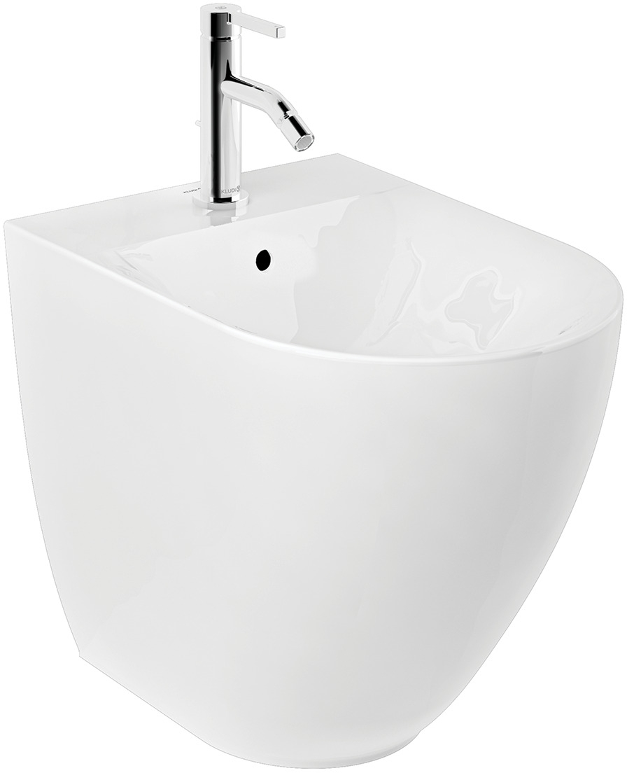 Kludi Resa D bidet sur pied blanc 24BIB0143