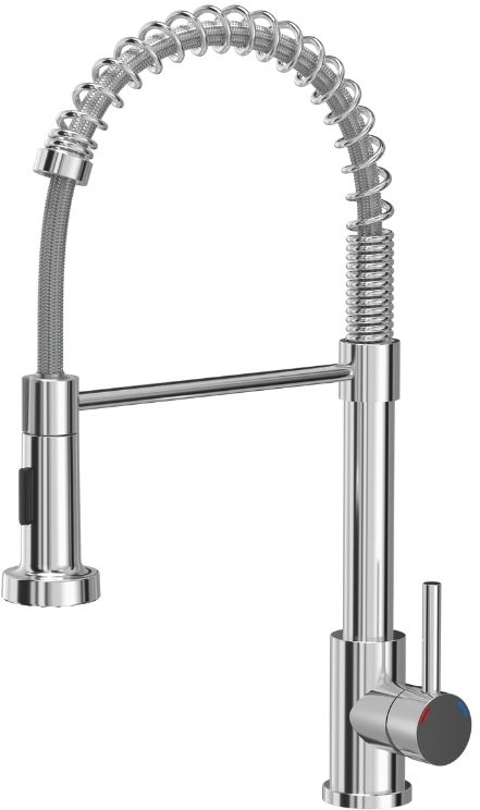 Quadron Salma mitigeur de cuisine sur pied chrome 52137CR