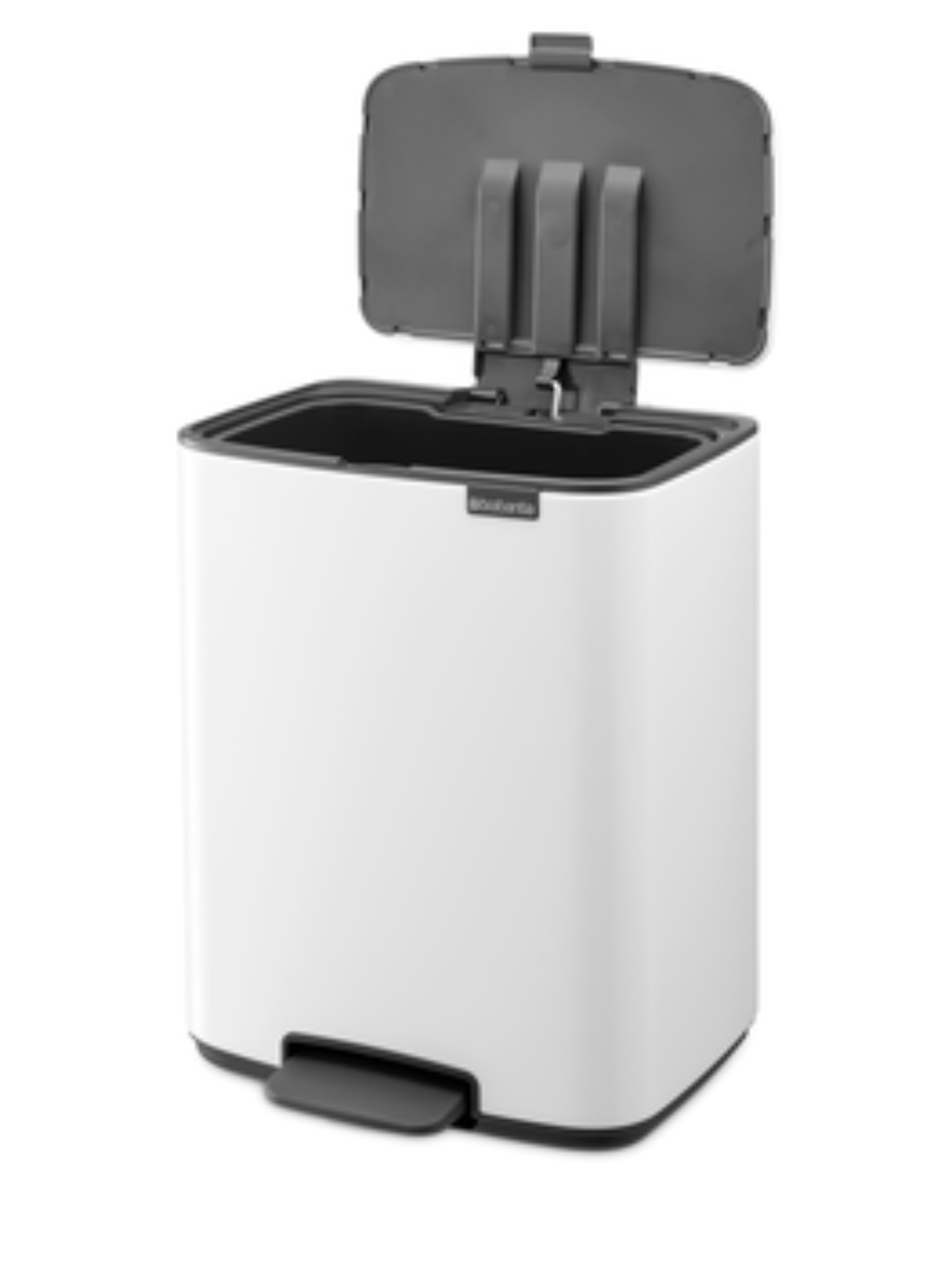 Brabantia Bo poubelle 12 l blanc 236907