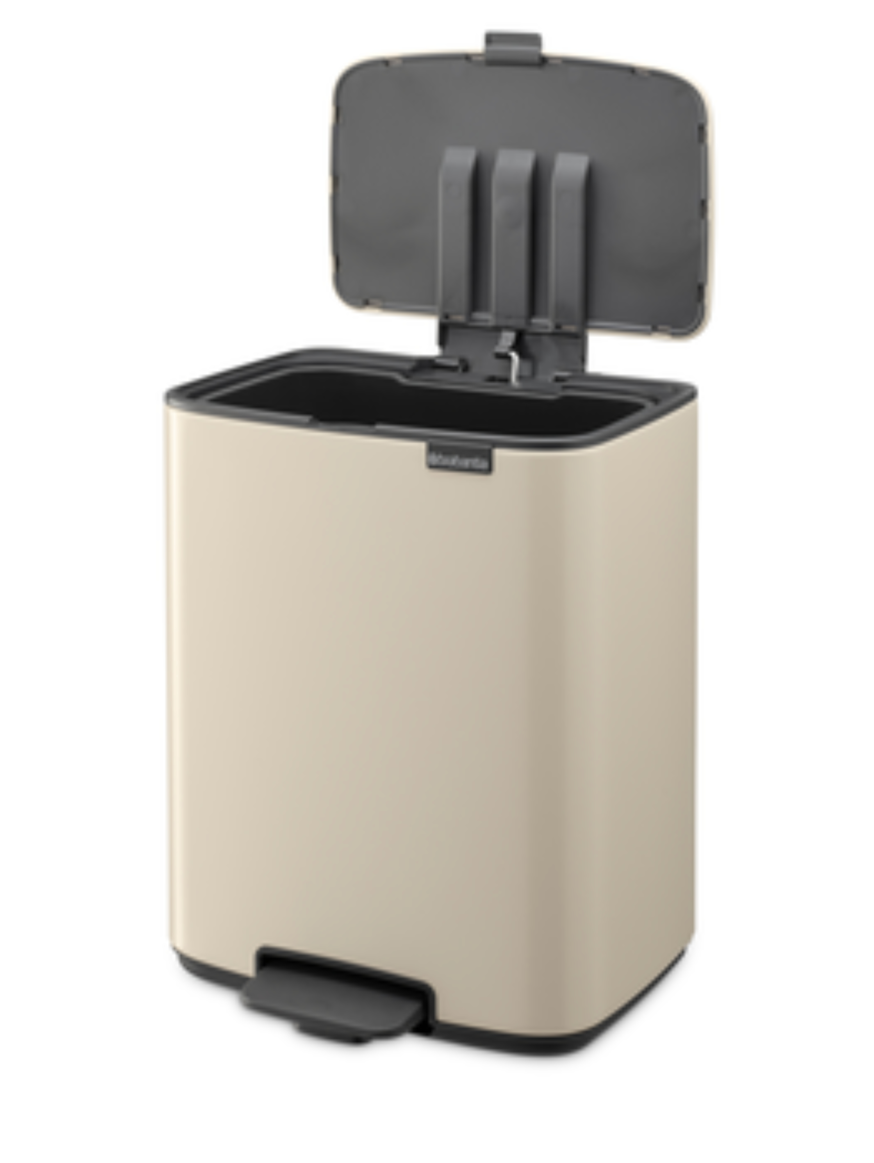 Brabantia Bo poubelle 12 l beige 238024