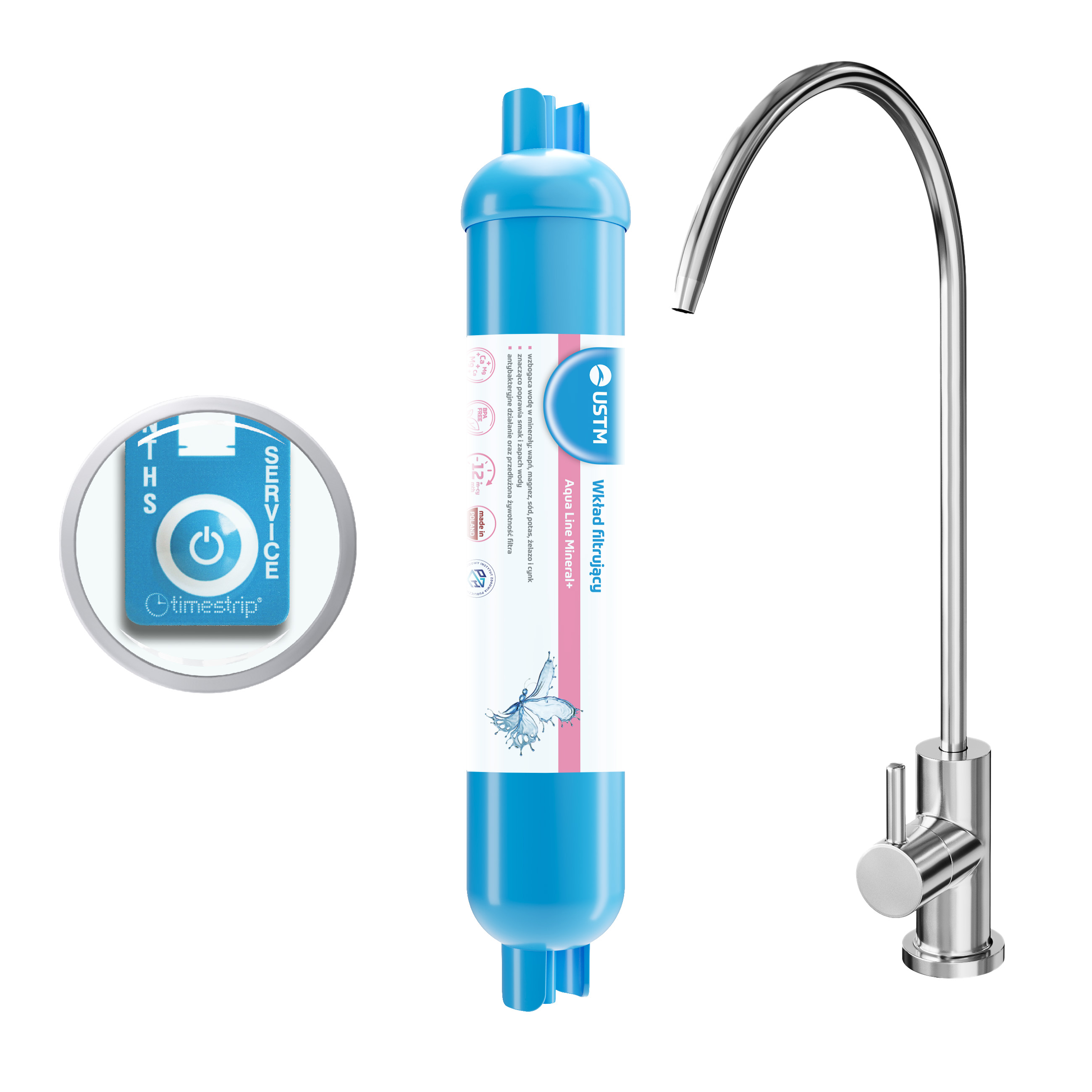 USTM Aqua Line filtre sous évier AQUALINEMINNEWSTYLE