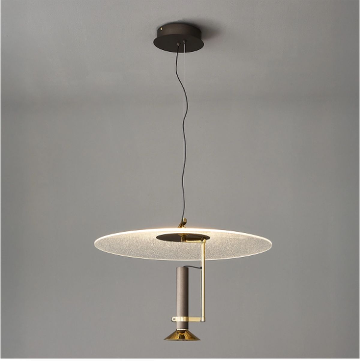 Altavola Design Fanora lampe suspendue 1x28 W transparent-marron LA105/P