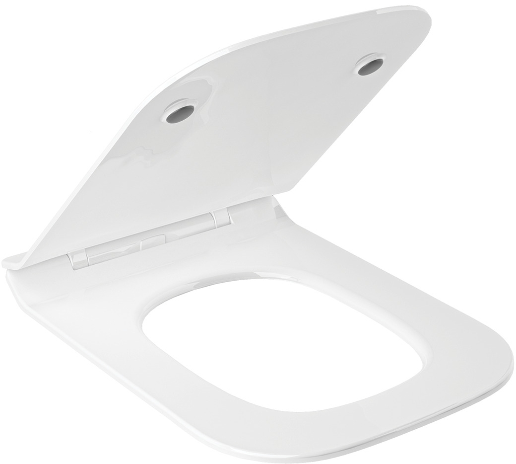 Kludi Resa C abattant de wc à descente amortie blanc 28WCS43