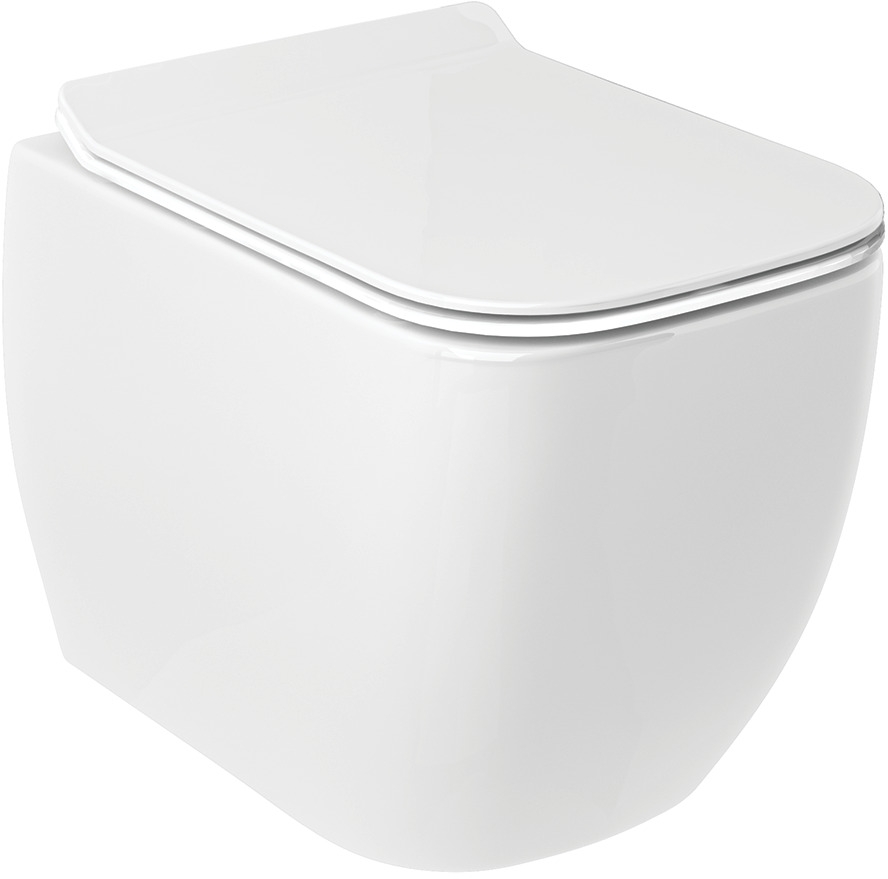 Kludi Resa C cuvette de wc suspendue oui oui blanc brillant 28WCW0243