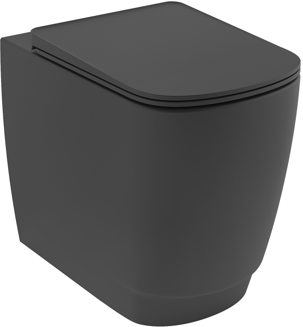 Kludi Resa S cuvette de wc sur pied oui oui noir mat 27WCB0339