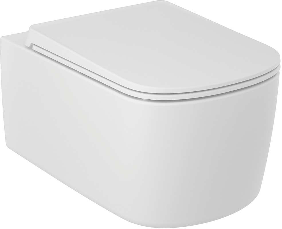 Kludi Resa S cuvette de wc suspendue oui oui blanc mat 27WCW0153