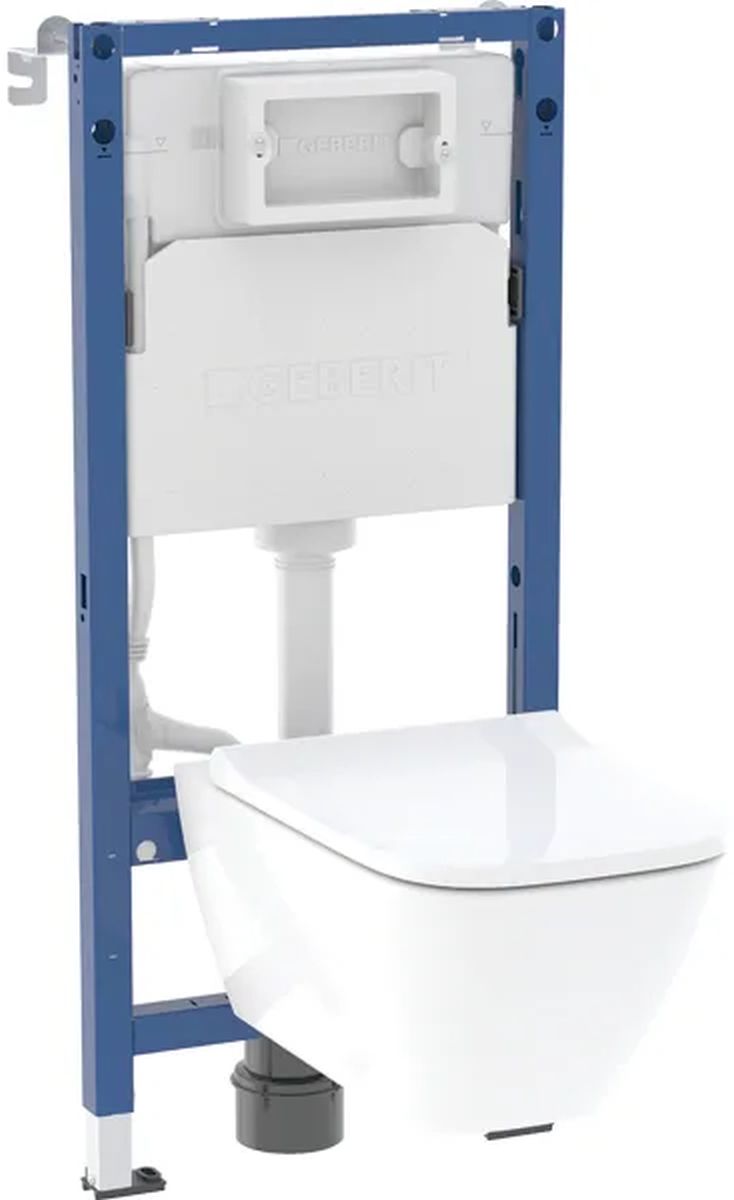Geberit Duofix Basic kit cuvette avec abattant et châssis 118.346.00.3