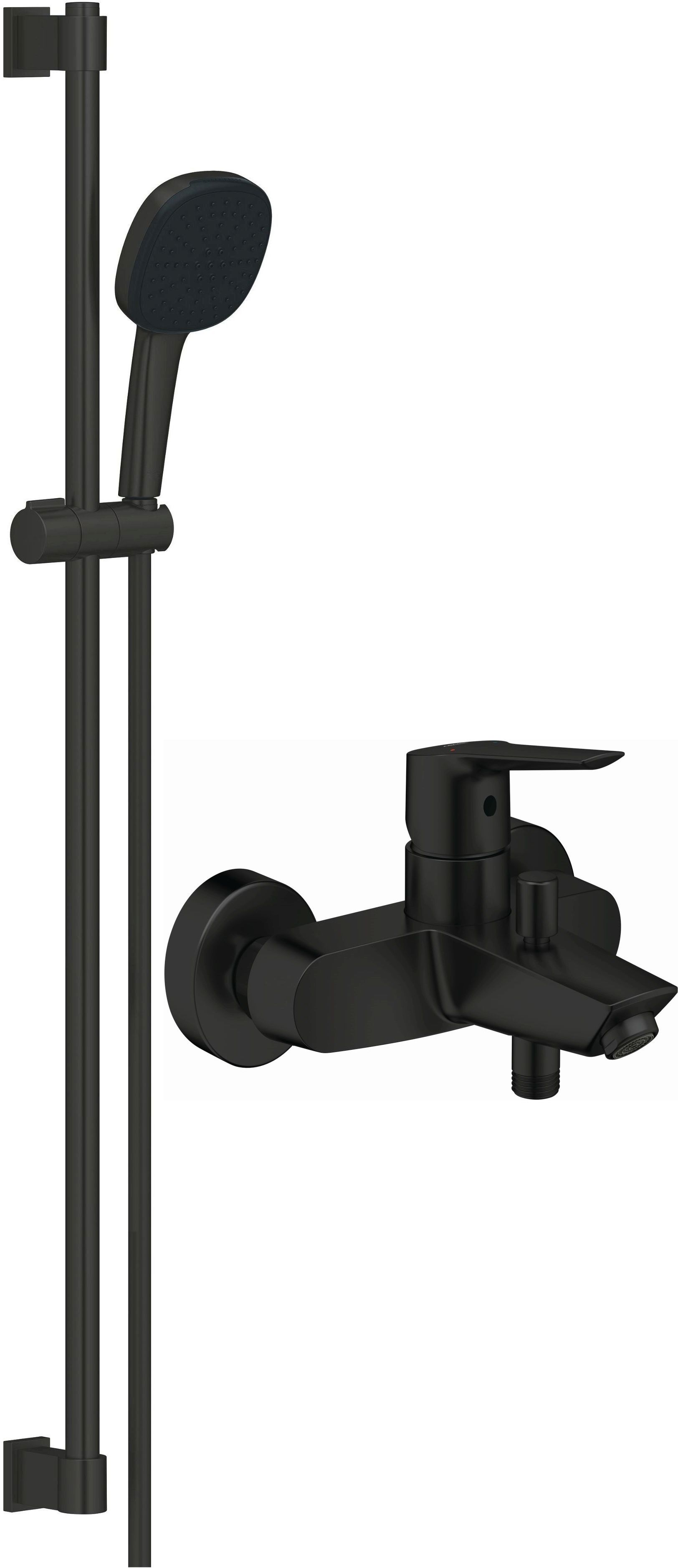 Set ensemble de douche Grohe Vitalio Comfort 269302431, mitigeur bain-douche Grohe Start 322782432