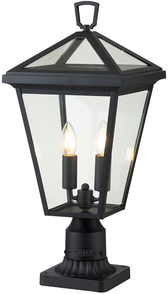 Quintiesse Alford Place lampadaire extérieur 2x40 W noir QN-ALFORD-PLACE3-M-MB