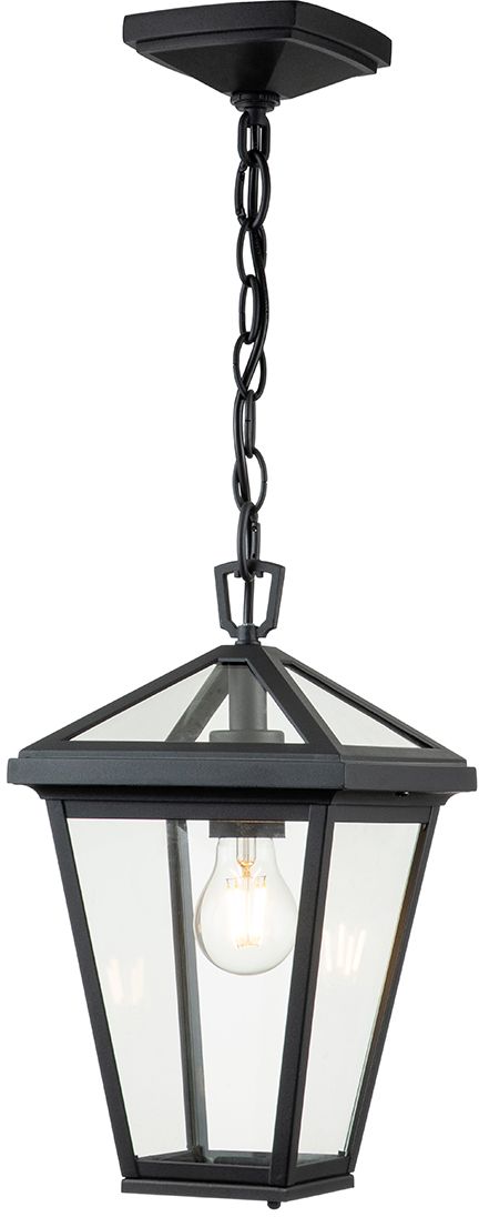 Quintiesse Alford Place lampe suspendue 1x60 W noir QN-ALFORD-PLACE8-S-MB