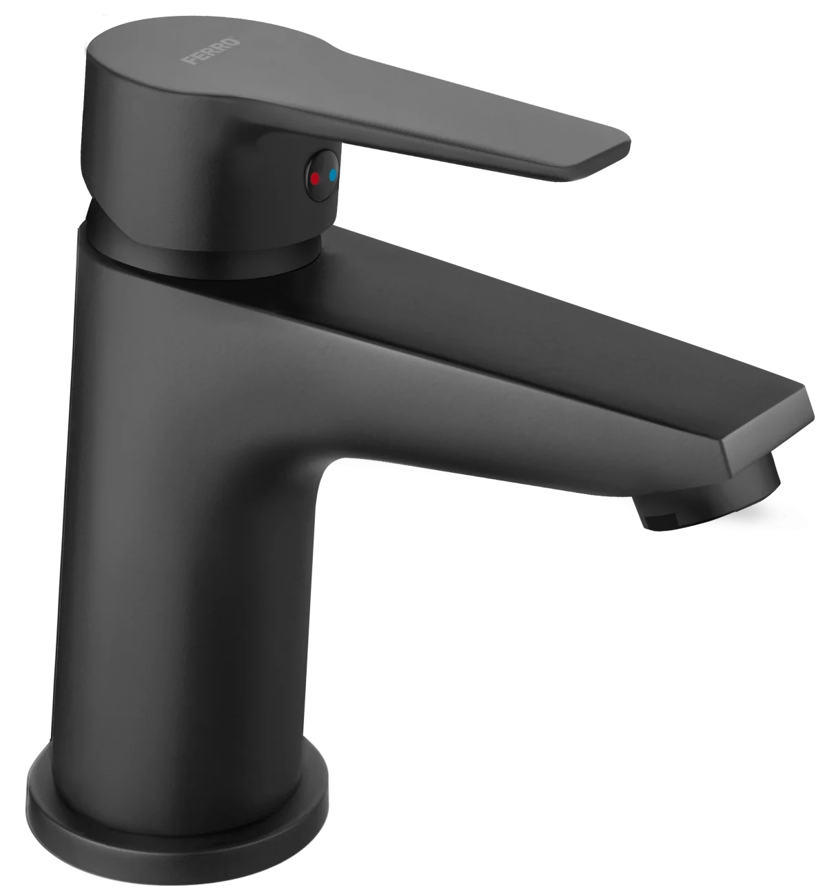 Ferro Ritto mitigeur de lavabo sur pied noir BTR2BL