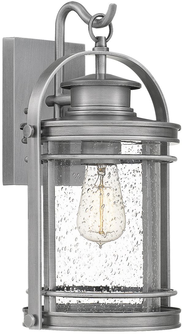 Quintiesse Booker applique murale extérieure 1x60 W transparent-aluminium QN-BOOKER-S-IA