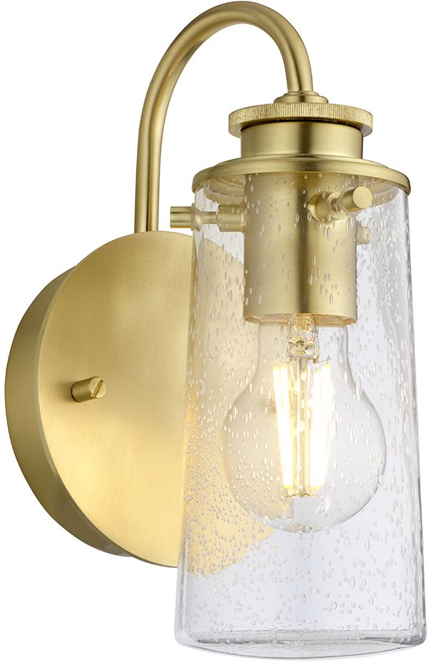 Quintiesse Braelyn applique murale 1x40 W laiton-transparent QN-BRAELYN1-BB