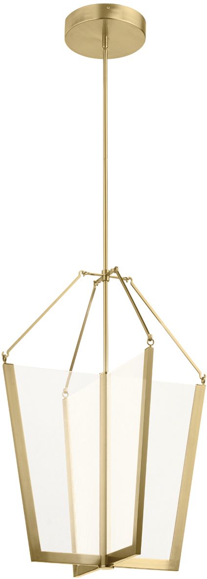 Quintiesse Calters lampe suspendue 1x72.3 W doré QN-CALTERS-P-L-CG