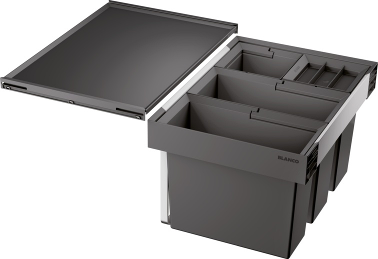 Blanco Flexon II trieur à déchets 42 l noir-gris 521474