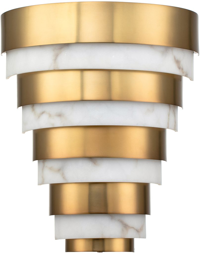 Quintiesse Echelon applique murale 1x12 W laiton QN-ECHELON-W